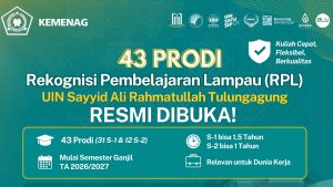 43 Prodi UIN SATU Raih Sertifikat RPL, S1 Cukup 1,5 Tahun — Pendaftaran Dibuka Semester Ganjil 2026/2027